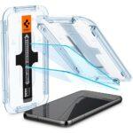 Lot de 2 protections d'écran Spigen Glas.tR EZ-FIT pour Samsung Galaxy S23 Plus - Clear – Image 2