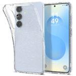 Coque Spigen Liquid Crystal Glitter pour Samsung Galaxy S25 Plus - Crystal Quartz