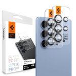 Lot de 2 protections d'objectif Spigen Optik.tR EZ Fit Pro Camera Glass pour Samsung Galaxy S25 Ultra - Black