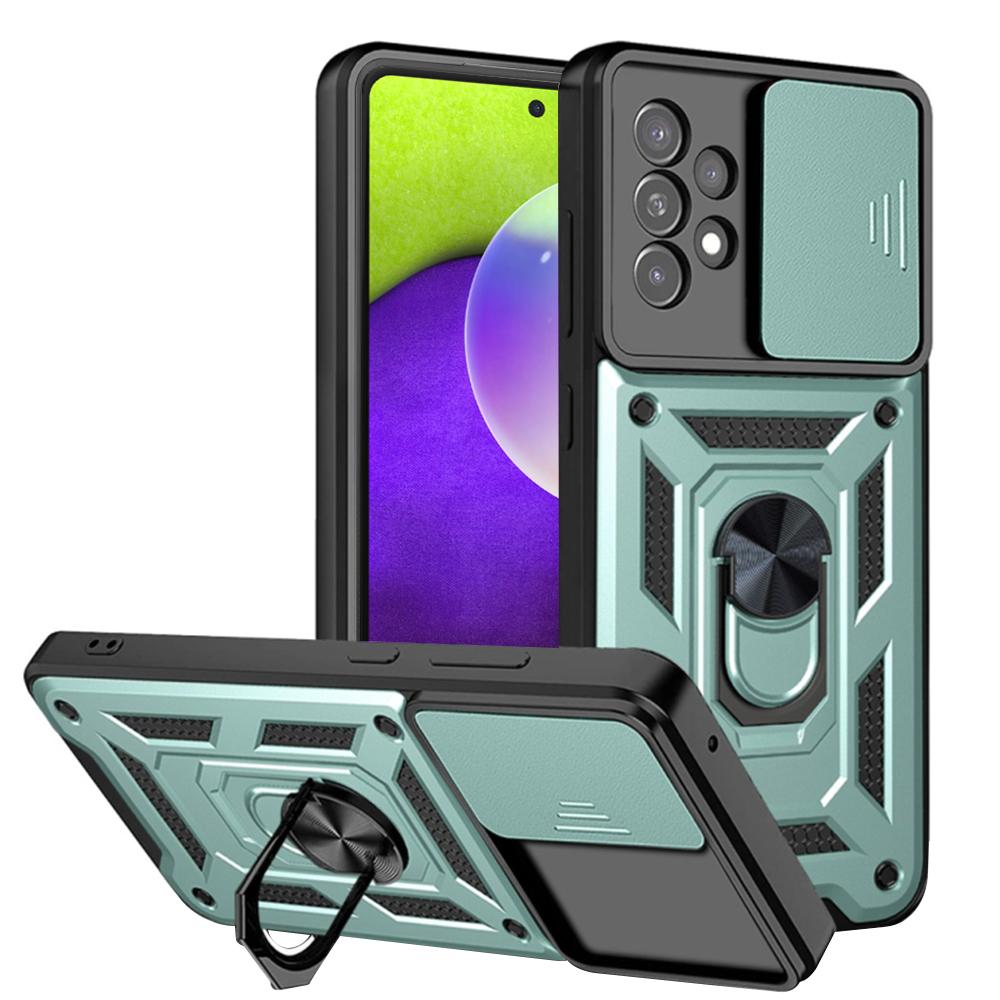 2025409 Coque Techsuit CamShield Series pour Samsung Galaxy A52 4G / A52 5G / A52s - Green – Image 1