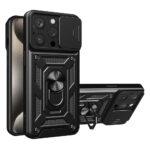 Coque Techsuit CamShield Series pour iPhone 15 Pro - Black