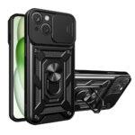 Coque Techsuit CamShield Series pour iPhone 15 - Black