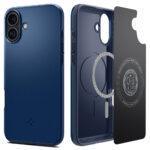Coque Spigen Thin Fit MagSafe pour iPhone 16 - Navy Blue