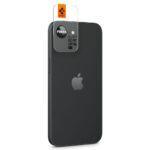 Lot de 2 protections d'objectif Spigen Optik.tR EZ Fit Pro Camera Glass pour iPhone 16e - Black – Image 2