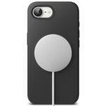 Coque Ringke Silicone Magnetic MagSafe pour iPhone 16e - Black – Image 4