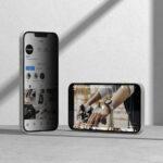 Lot de 2 protections d'écran Ringke Easy Slide Privacy Tempered Glass pour iPhone 16e - Privacy – Image 3