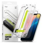 Lot de 2 protections d'écran Ringke Easy Slide Tempered Glass pour iPhone 16e - Black