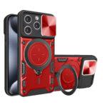 Coque Techsuit CamGuard Pro pour iPhone 15 Pro - Red