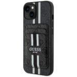 Coque Guess Cardslot 4G MagSafe avec porte cartes pour iPhone 15 - Black