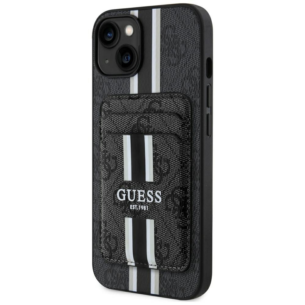2045053 Coque Guess Cardslot 4G MagSafe avec porte cartes pour iPhone 15 - Black – Image 1