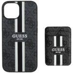Coque Guess Cardslot 4G MagSafe avec porte cartes pour iPhone 15 - Black – Image 3