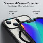Coque MagSafe ESR Classic Hybrid HaloLock pour iPhone 14 / iPhone 13 - Clear Black – Image 3