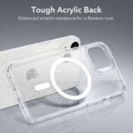 Coque MagSafe ESR Classic Hybrid HaloLock pour iPhone 14 / iPhone 13 - Clear – Image 6