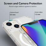 Coque MagSafe ESR Classic Hybrid HaloLock pour iPhone 14 / iPhone 13 - Clear – Image 2