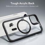 Coque MagSafe ESR Classic Hybrid HaloLock pour iPhone 14 Plus - Clear Black – Image 2