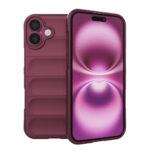 Coque Techsuit Magic Shield pour iPhone 16 Plus - Bordeaux