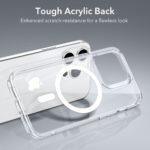 Coque MagSafe ESR Classic Hybrid HaloLock pour iPhone 14 Pro - Clear – Image 6