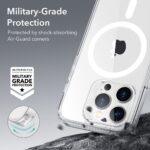 Coque MagSafe ESR Classic Hybrid HaloLock pour iPhone 14 Pro - Clear – Image 5