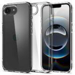 Coque Spigen Ultra Hybrid pour iPhone 16e - Crystal Clear