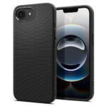 Coque Spigen Liquid Air pour iPhone 16e - Matte Black