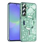 Coque Techsuit Luxury Glitter MagSafe pour Samsung Galaxy A36 / A56 - Light Green