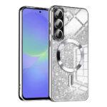 Coque Techsuit Luxury Glitter MagSafe pour Samsung Galaxy A36 / A56 - Silver