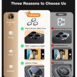 Protection d'objectif Torras Lensguard Camera Protector pour iPhone 16 Pro / iPhone 16 Pro Max - Titanium Grey – Image 3