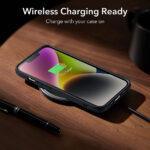 Coque ESR Air Shield Boost Kickstand pour iPhone 14 Plus - Translucent Black – Image 4