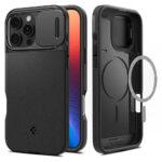 Coque Spigen Optik Armor MagSafe pour iPhone 16 Pro - Black