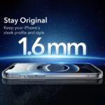 Coque MagSafe ESR Classic Hybrid HaloLock pour iPhone 16e - Clear – Image 4