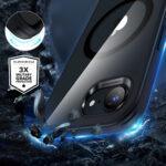 Coque MagSafe ESR Classic Hybrid HaloLock pour iPhone 16e - Clear / Black – Image 3