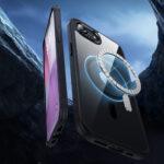 Coque MagSafe ESR Classic Hybrid HaloLock pour iPhone 16e - Clear / Black – Image 2