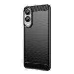 Coque Techsuit Carbon Silicone pour Samsung Galaxy S25 Edge - Black – Image 2