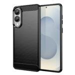 Coque Techsuit Carbon Silicone pour Samsung Galaxy S25 Edge - Black