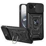 Coque Techsuit CamShield Series pour iPhone 16e - Black