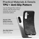 Coque Ringke Onyx Design pour Samsung Galaxy A36 / A56 - Camo Black – Image 5