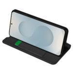 Étui portefeuille Techsuit Magskin Book pour Samsung Galaxy S25 Edge - Black – Image 2