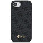 Coque Guess Hardcase 4G Script Logo pour iPhone 16e - Black – Image 2