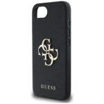 Coque Guess Hardcase 4G Grained Big Logo pour iPhone 16e - Black – Image 6