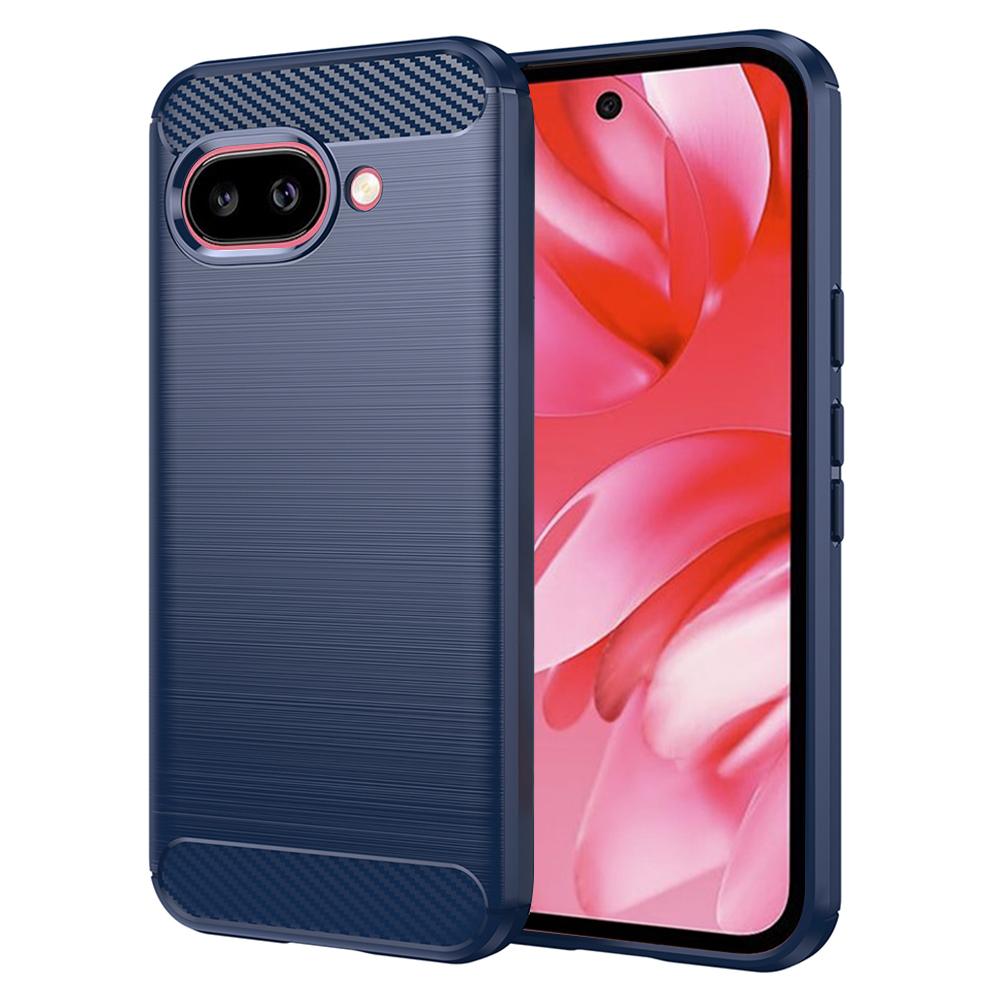 2096413 Coque Techsuit Carbon Silicone pour Google Pixel 9a - Blue – Image 1