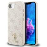 Coque Guess Hardcase 4G Classic MagSafe pour iPhone 16e - Pink