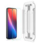 Lot de 2 protections d'écran Spigen Glas.tR EZ-FIT pour Google Pixel 9a - Clear – Image 5