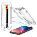 Lot de 2 protections d'écran Spigen Glas.tR EZ-FIT pour Google Pixel 9a - Clear – Image 4