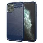 Coque Techsuit Carbon Silicone pour iPhone 11 Pro Max - Blue
