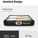 Coque Ringke Onyx Design pour Google Pixel 9a - Camo Black – Image 4
