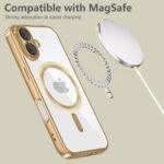 Coque Techsuit Luxury Crystal MagSafe pour iPhone 16e - Silver – Image 4