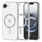 Coque Techsuit Luxury Crystal MagSafe pour iPhone 16e - Silver