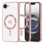 Coque Techsuit Luxury Crystal MagSafe pour iPhone 16e - Pink