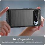 Coque Techsuit Carbon Silicone pour Google Pixel 9 / 9 Pro - Black – Image 6