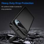 Coque Techsuit Carbon Silicone pour Google Pixel 9 / 9 Pro - Black – Image 4